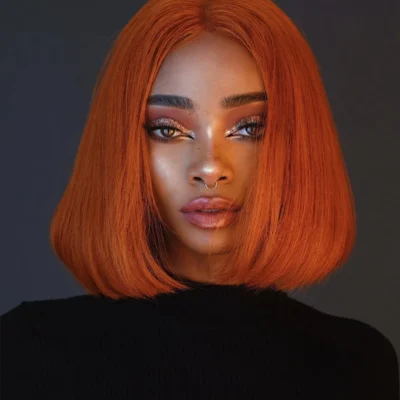 Hair Power LYN—Pumpkin Spice Bob